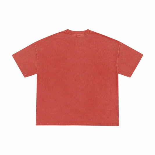 ZAHFAAS Acid Wash Oversized Tee