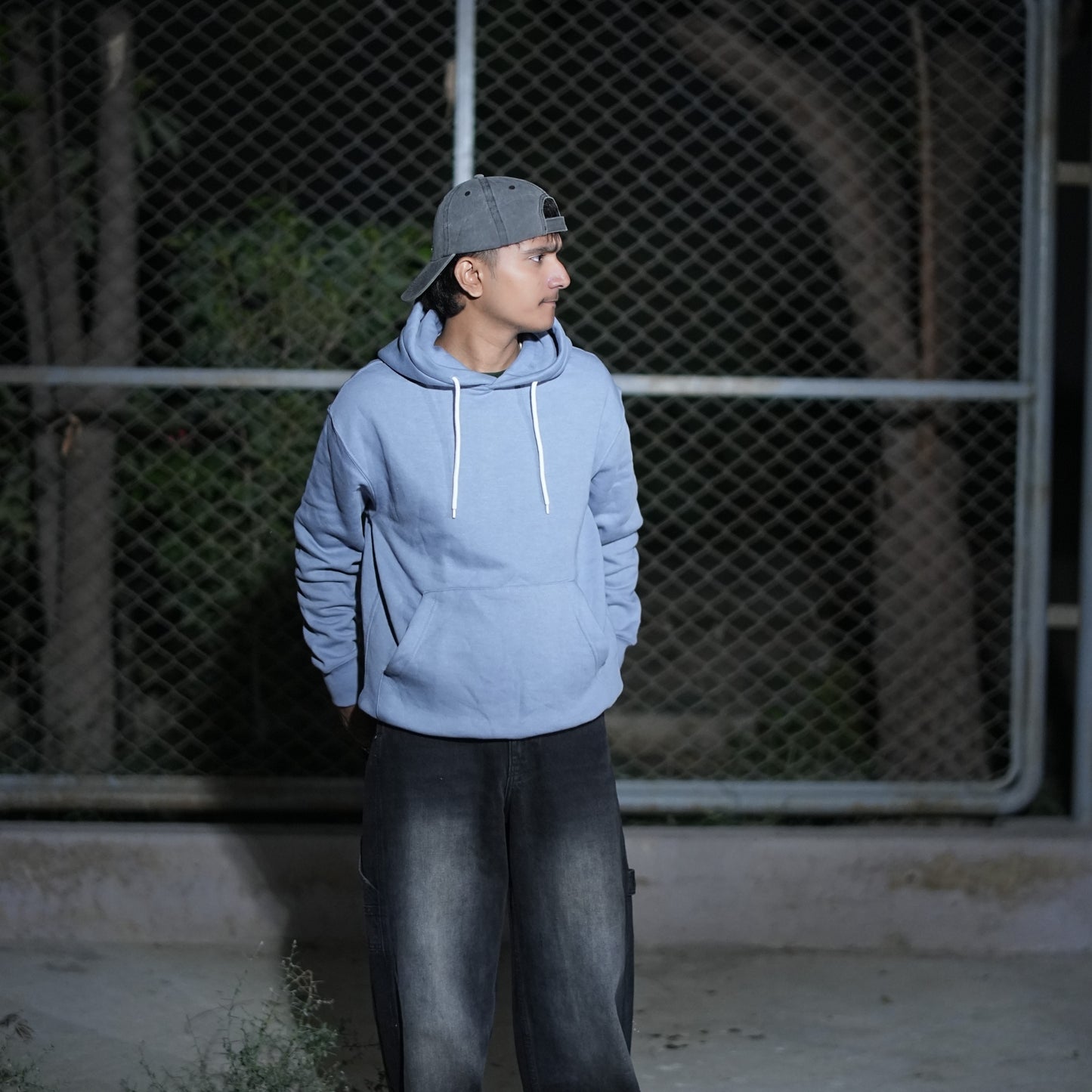Pull & Bear Hoodie Embroidered