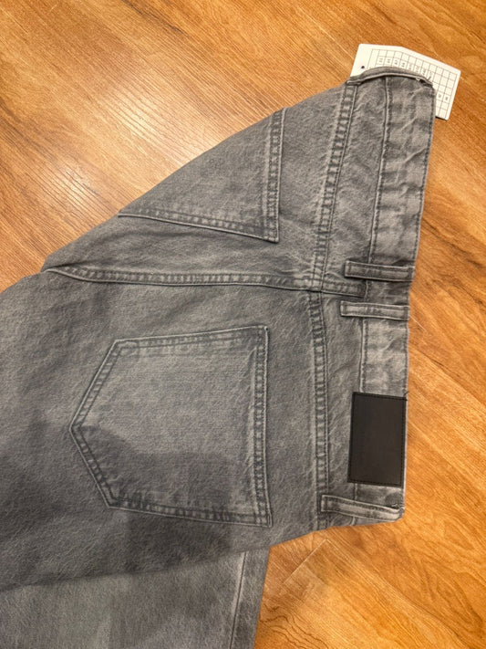 Grey Washed Relaxed DENIM