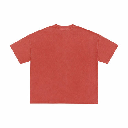 ZAHFAAS Acid Wash Oversized Tee