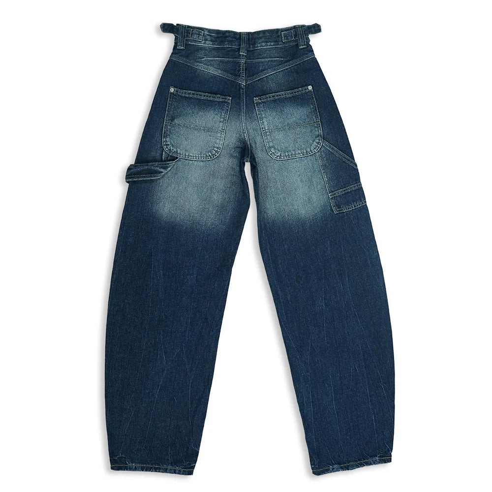 Bershka Ballon Baggy (Navy Blue)