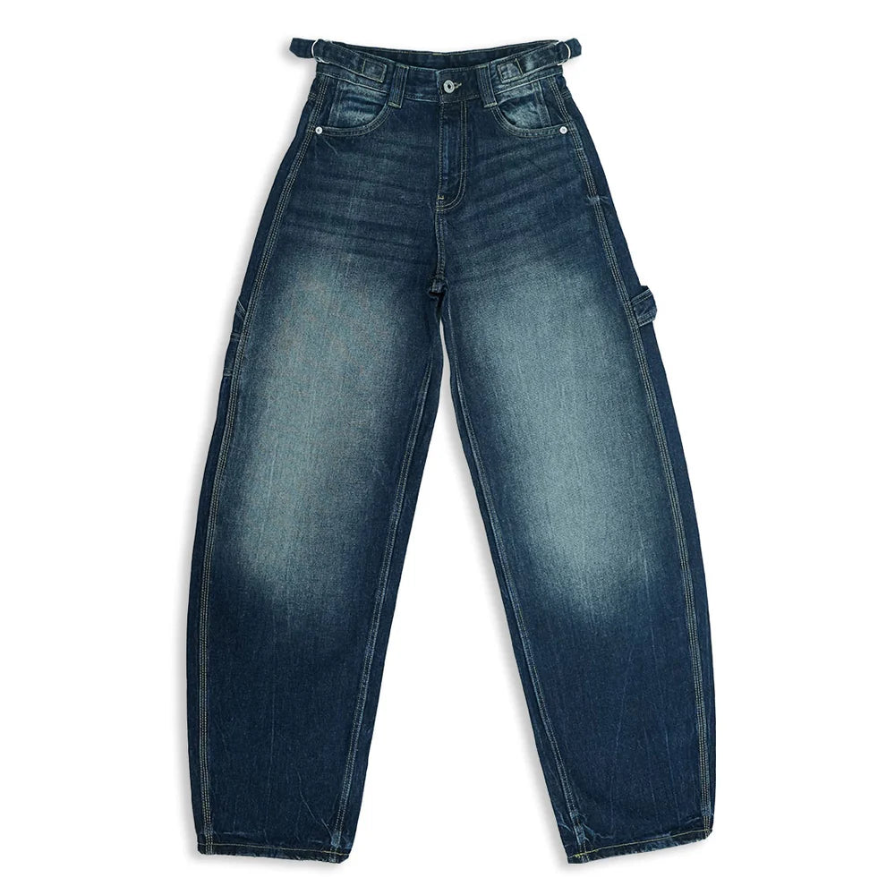 Bershka Ballon Baggy (Navy Blue)