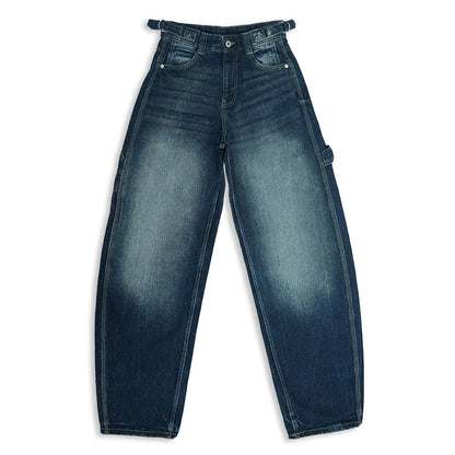 Bershka Ballon Baggy (Navy Blue)