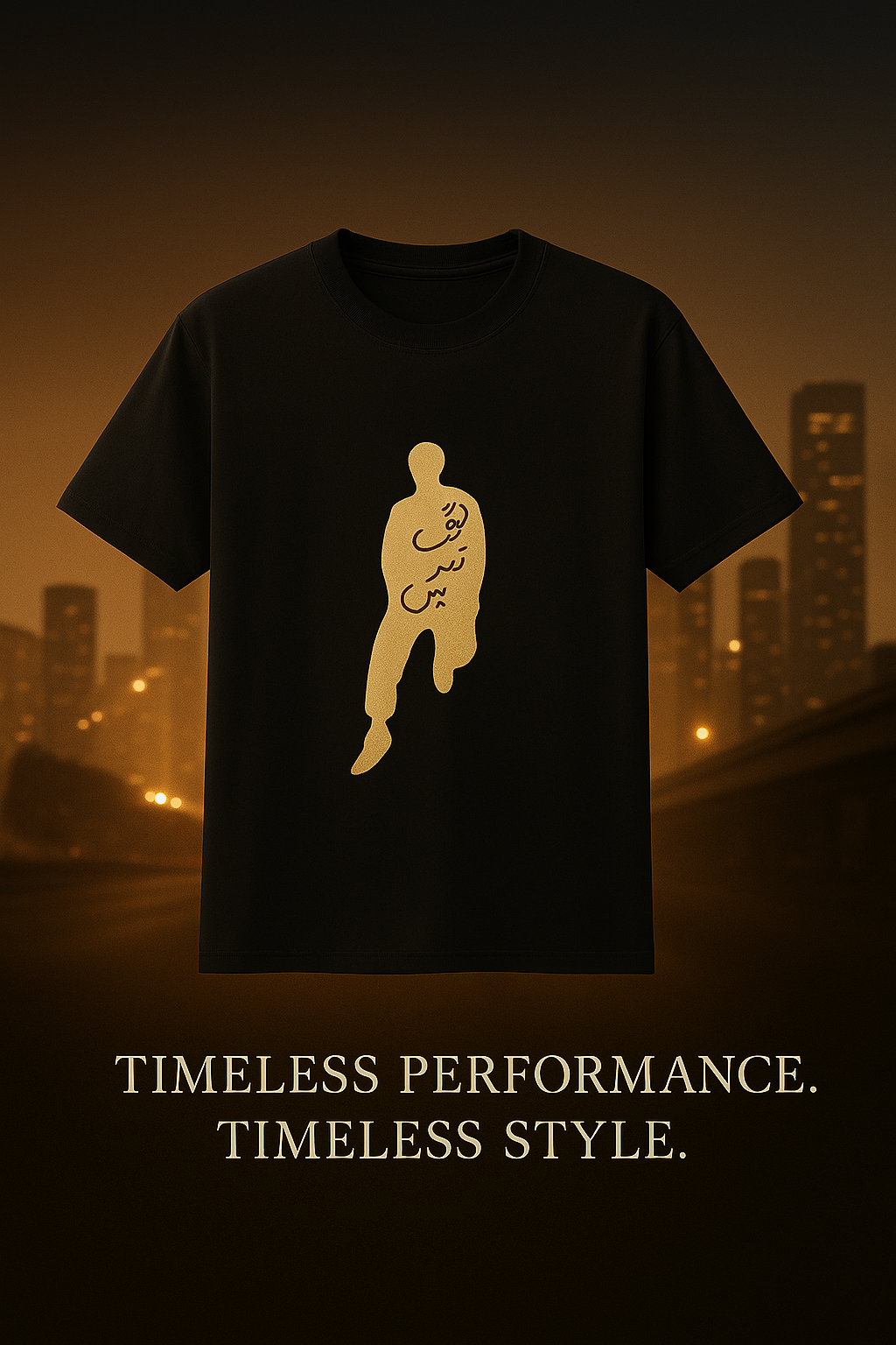 Black Oversized Graphic Tee