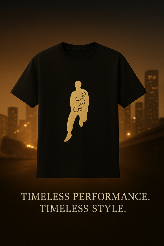 Black Oversized Graphic Tee